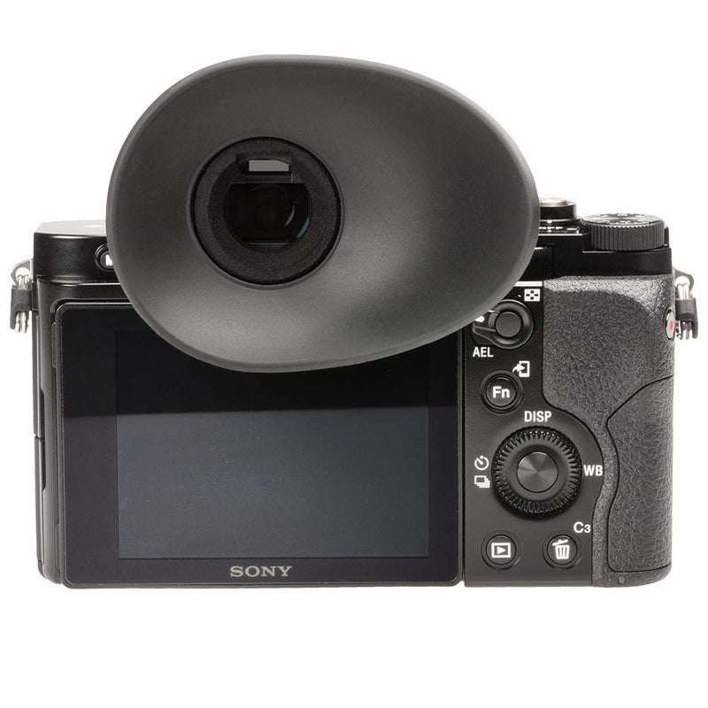 Hoodman Glasses Model HEYESG HoodEYE Camera Eyecup Eye Cup Viewfinder Eye Piece for Sony Alpha7 Alpha7II Alpha7III Alpha7R Alpha7RII Alpha7RIII Alpha7S Alpha7SII Alpha9II A58 A57 A65 - Image 3